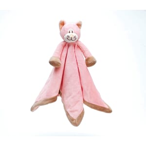 Sutteklut diinglisar katt 35x35 m/brodert navn