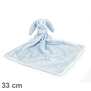 koseklut kanin Jellycat blå  33cm m/navn
