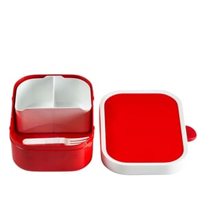 Matboks Mepal Campus rød m/navn