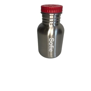 Blafre stålflaske 300ml rød