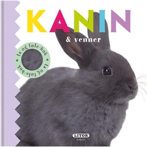 Lekebok ta-og føle kanin & venner