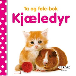 Lekebok ta-og føle kjæledyr