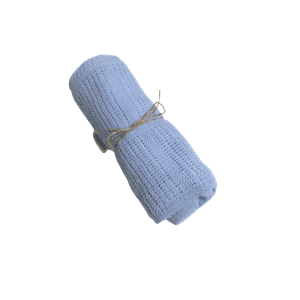 Helseteppe baby Home  75x100 lys blå