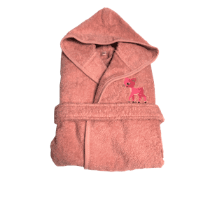 Badekåpe barn med brodert navn Bambi