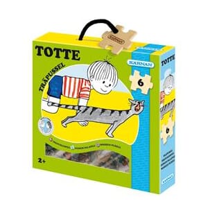 Trepuslespill Totte 6 biter