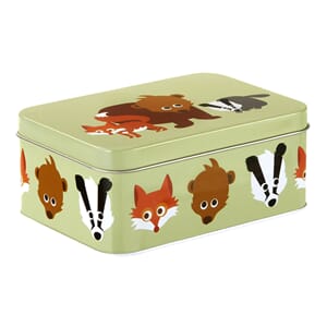 Blafre matboks skogsvenner lys grønn m/navn