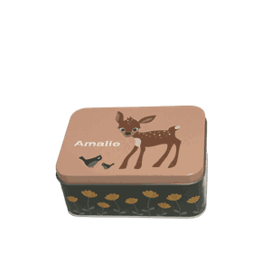 Matboks Blafre Rådyr (fersken) m/trykt navn