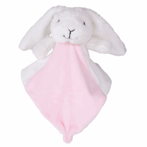 Koseklut Tinka kanin rosa 28x28cm