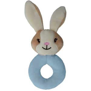 Rangle kanin blå 10cm