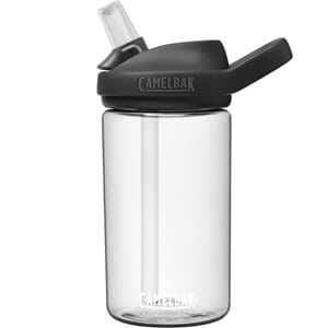 Drikkeflaske Camelbak Eddy+ 0,4l clear m/navn