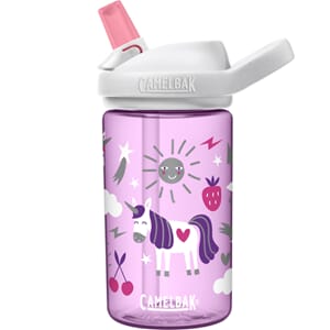 Drikkeflaske Camelbak Eddy+ 0,4L unicorn m/navn