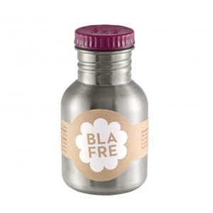Blafre stålflaske 300ml plommerød