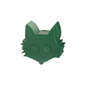 Blafre matboks mini rev mørk grønn