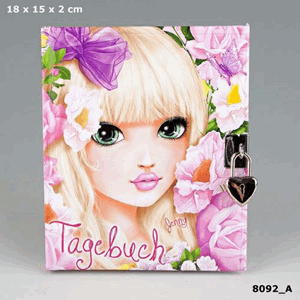 Top Model dagbok m/lås